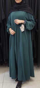 مانتوعربی کمر چین‌دار