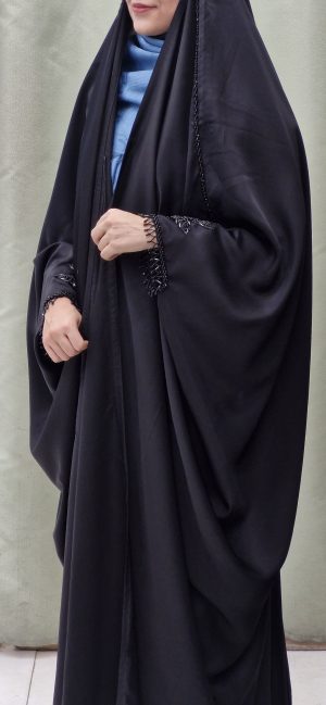 چادر جواهردوزی برگی