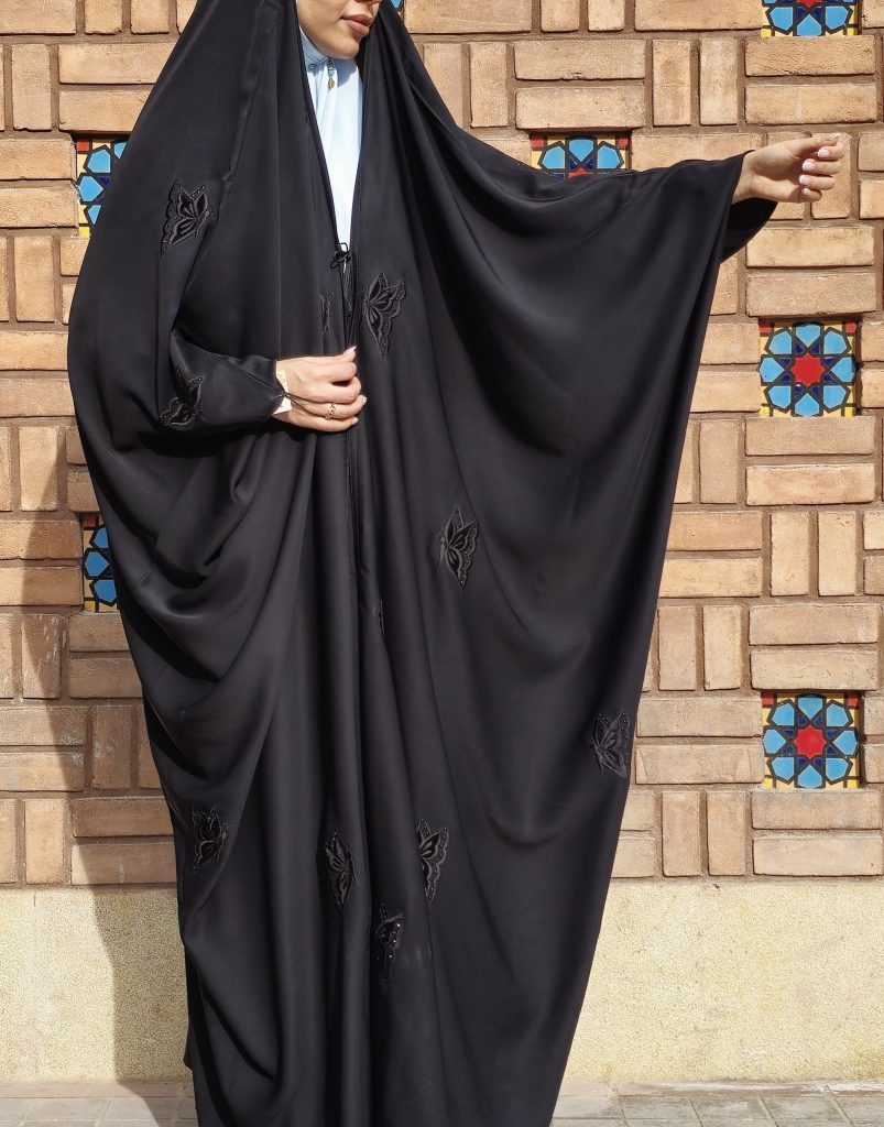 چادر گلدوزی پروانه