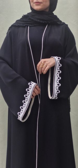 مانتوعبایی جلوباز(رودوشی)