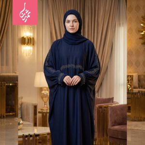 مانتوعبایی نگین برگی