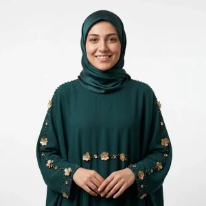 عبا جواهردوزی شکوفه