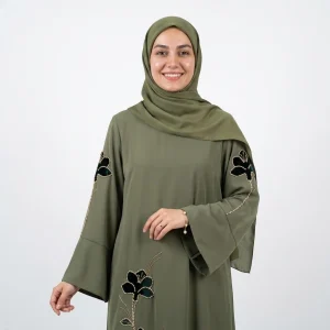 عبای جواهر دوزی نیلوفر